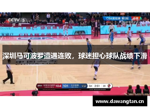深圳马可波罗遭遇连败，球迷担心球队战绩下滑